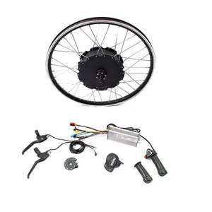 Elektrische fiets 1500w 60v 48v 20inch front hub motor conversie kit