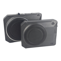 2024 Vente chaude 8 10 pouces sous le siège Subwoofers actifs Woofer Haut-parleur pour voitures subwoofer sous le siège voiture