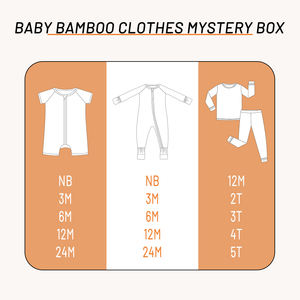 复活节批发竹纤维睡衣 2 件套长袖卡通人物竹纤维睡衣婴儿衣服卡通印花神秘盒 - Product Image 5