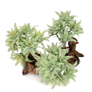 Buona qualità ananas foglia <span class=keywords><strong>fiori</strong></span> artificiali floccaggio pianta finta per la decorazione - Product Image 5