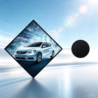 Module d'affichage vidéo mural LCD carré personnalisable de 33,2 pouces, support multi-touch, support sur pied, garantie 1 an, signalisation numérique