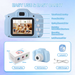 Fotocamera Giocattolo Mini HD 1080P con Zoom Digitale 4x e Giochi Integrati per Bambini, Vendita all'Ingrosso OEM - Product Image 4