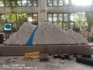 Изготовленный на заказ большой вертикальный надгробный памятник из гранита и мрамора в европейском стиле для семьи - Product Image 5