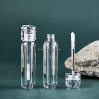 Flacon de brillant à lèvres transparent vide de 3 ml en stock – Tube innovant pour emballage cosmétique et maquillage (rouge à lèvres)