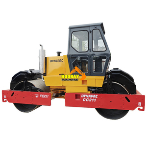 Rouleau compresseur pneumatique d'occasion Dynapac CC211 à double tambour avec moteur diesel, pompe et moteur, prix négociable - Product Image 1