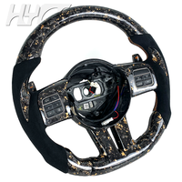 Amélioration de l'intérieur de la voiture en fibre de carbone, volant personnalisé en cuir en fibre de carbone adapté à Jeep Grand Cherokee/Dodge