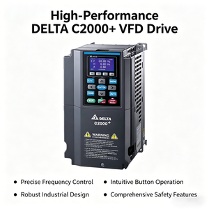 อินเวอร์เตอร์ DELTA MS300 ซีรีส์ รุ่น VFD4A2MS43ANSAA ขนาด 0.75KW ถึง 22KW ประสิทธิภาพสูง ราคาดีที่สุด ของแท้  ความถี่ 2.2KW - Product Image 1