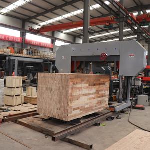 Sierra de cinta horizontal de alta resistencia para cortar madera dura de gran tamaño - Product Image 1