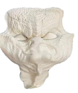 Máscara de Lagarto de Espuma de Látex y Silicona, Máscara de Maquillaje de Terror con Cicatrices y Heridas, Ideal para Películas, Fiestas y Halloween - Product Image 1