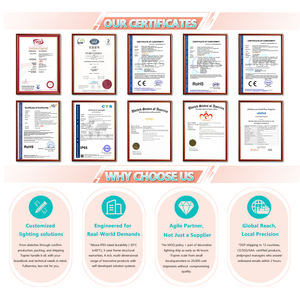 Grandes décorations lumineuses de Noël en métal en forme de cône, motif arbre, éclairage LED 3D géant, artificielles, pour la vente en gros - Product Image 6