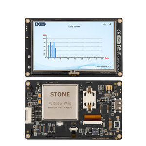 Đá 4.3 inch màn hình cảm ứng 800*480 HMI thương mại màn hình thông minh TFT LCD module STWI043WT-01 - Product Image 1