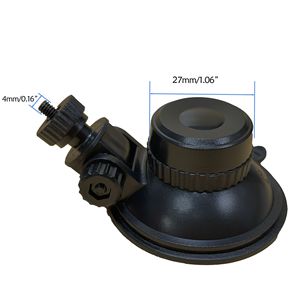 Action <b>Camera</b> Suction Cup Mount 4mm Quick Release Plastic Adapter for <b>Dash</b> Cam Navigation - Product Image 2