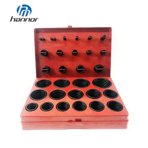 Black NBR rubber 30 sizes 382pcs 5A o ring kit for seal