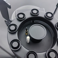 Brûleur Multifonctionnel à Couvercle Escamotable pour Cuisine Domestique, Cuisinière Encastrée en Verre Gaz/Électrique pour Hôtels, Voitures et Foyers