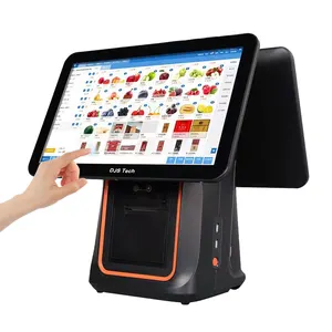 Fabbrica 15.6 "sistemi POS registratore di cassa terminale Touch VDF macchina POS commerciale tutto in un desktop esclusivo aio POS PC