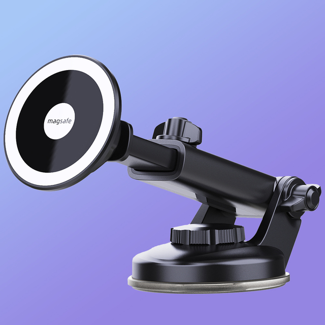 Hot 360 Degree Car Mount Mobile Phone Holder Waterproof Flexible Suction Cup Magnetic Retractable Phone Holder for Car Dashboard