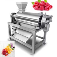 Presse électrique commerciale fruits légumes presse-agrumes extracteur de pulpe moteur de Machine pour noix lait mangue cerise pulpeur jus presse-agrumes