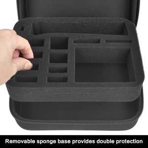 Estuche de Viaje de EVA Compatible con <span class=keywords><strong>Philips</strong></span> Norelco Multigroom <span class=keywords><strong>7000</strong></span> 5000, Bolsa de Almacenamiento para Recortadora, Protectores, Cargador y Accesorios - Product Image 4