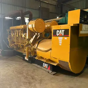 Caterpillar bekas 1mv 2mv Model 3516B 3512 2250 Generator Diesel dalam kondisi yang sangat baik