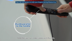 WIFI bilancia ITO rivestimento palmare lettura LED Display 8 elettrodi di impedenza salute del corpo Monitor bagno Smart scaglie di grasso corporeo - Product Image 6