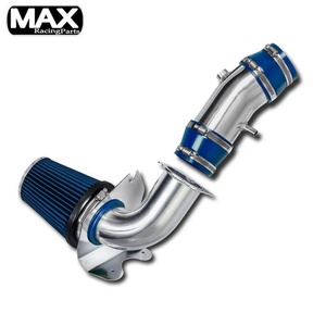 Mới Turbo Lạnh Lá Chắn Lượng Không Khí Bộ Lọc Kit Cho <span class=keywords><strong>Ford</strong></span> Mustang Gt 5.0L V8 1994 1995 Xe Tự Động Nhịp Bộ Phận Nhôm Turbo Ống - Product Image 2
