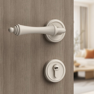 Pháp Retro Kẽm Hợp Kim Nội Thất Cửa Khóa Im Lặng Phòng Ngủ Cửa Xử Lý Thời Trang Bền Cửa Gỗ Cho Căn Hộ Biệt Thự Nhà Khách Sạn - Product Image 2