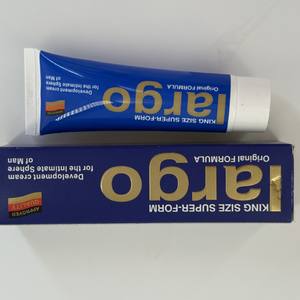 Crème de développement extra large pour hommes Largo 50 ml avec graphite blanc certifiée CE ROHS pour plaisir intime usage sexuel adulte - Product Image 3