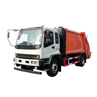 Camion Compacteur à Ordures ISUZU 4x2 15m³ à Chargement Arrière 12 Tonnes pour Zones Industrielles – Vente Directe Usine