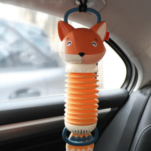 Juguete de acordeón de zorro para bebé de 0 a 12 <span class=keywords><strong>meses</strong></span>, juguete sensorial estirable Musical con control de volumen para <span class=keywords><strong>desarrollo</strong></span> de cochecito de cuna - Product Image 5