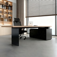 Meubles de bureau de direction de luxe en métal, vente en gros d'usine SpaceUnited, mobilier de bureau administratif