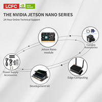 Module IA 4G LCFC Jetson Nano, carte de développement pour ordinateur embarqué (Modèle B100) – Applications industrielles d'entrée de gamme pour drones et NVR