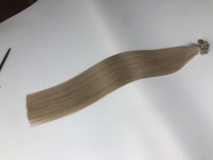 Chất lượng tốt nhất Brazil Remy đôi rút ra Flat tip phần mở rộng tóc Keratin phần mở rộng tóc - Product Image 2