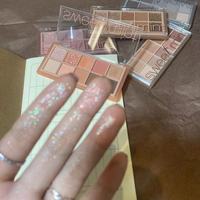 Palette de fards à paupières 10 couleurs pour débutants, paillettes, nacré, mat, couleurs tendance
