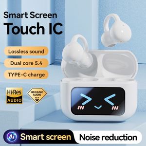 Open <b>Ear</b> <b>Clip</b> Wireless Bluetooth Earphones with Intelligent Touch Color Screen, Sports Earphones, Running and Fitness Earphones - Product Image 3