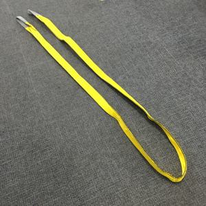 스트랩을 들어 올리는 3 톤 옐로우 폴리에스터 아이 플랫 웨빙 슬링 - Product Image 3