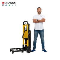 Chariot à plateforme électrique robuste en aluminium pour montée d'escalier, fabriqué en usine, outils OEM