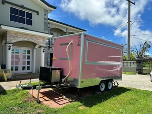 Remorque Alimentaire Mobile Usine de 11 Pieds de Large avec Friteuse, Camion Restaurant à <span class=keywords><strong>Vendre</strong></span> à Dubaï, Remorque à Snacks, Camionnette - Product Image 2