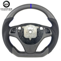 Pour BMW E84 E85 E89 E90 E91 E83 E92 E93 E70 E60 E39 E30 Sport Volant En Fiber De Carbone Accessoires De Voiture 2008 2009 2010 2011