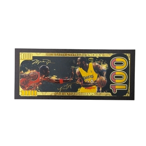 2026 Amerika Nieuw Model Basketbal Bankbiljet in 24K verguld goud voor cadeaus - Product Image 4