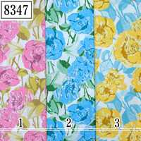 Tissu imprimé floral 100% coton 40s X 40s, tissu vintage à fleurs pour robe, couture de vêtements pour femmes