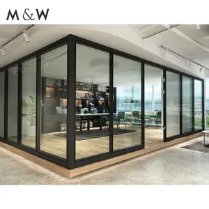 Hersteller Fabrik Großhandel Möbel in voller Höhe Schall dichte Glaswand Büro trennwand