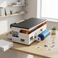 Imprimante DTF UV A3 30 cm certifiée Allprint avec vernis pour autocollants en cristal, étiquetage de logos, bricolage