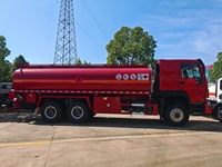 S1NOTRUK HOW0 6x4 20000L Nouveau Camion-citerne mobile anti-corrosion pour le ravitaillement en carburant diesel avec distributeur et enrouleur de tuyau