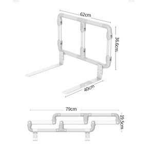 Factory Safety Handrail Wholesale Strong Secure Border Fall Prevention Bedside Rail Rollaway Guardrail Plastic Dining Bedroom - Product Image 1