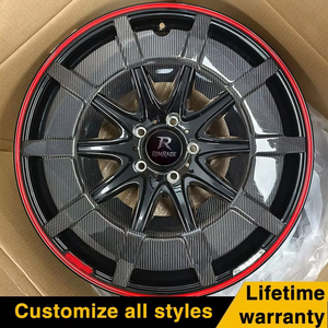คาร์บอนไฟเบอร์ฟอร์จแบบกำหนดเอง ขนาด 15-26 นิ้ว สีดำ 5x112 สำหรับ Mercedes S63, BMW, Audi รองรับการปรับแต่งเต็มรูปแบบ - Product Image 3