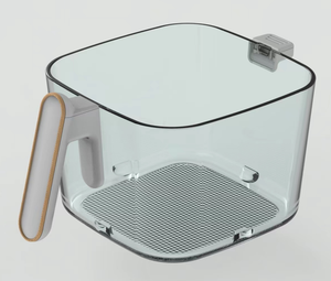 <span class=keywords><strong>Freidora</strong></span> <span class=keywords><strong>de</strong></span> <span class=keywords><strong>aire</strong></span> <span class=keywords><strong>de</strong></span> vidrio Digital inteligente cuadrada <span class=keywords><strong>de</strong></span> 5,5 <span class=keywords><strong>litros</strong></span>, antiadherente, multifunción, ahorro <span class=keywords><strong>de</strong></span> energía, cocina, eléctrica visible sin humo - Product Image 3