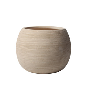 Pot de fleurs en ciment céramique respirant, design nordique transparent, pour la plantation de micro-paysages, de mousse, de plantes succulentes, d'asperges et de plantes vertes. - Product Image 5