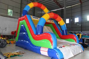 Vente flash : Toboggan gonflable en PVC de la marque SPRING EMPIRE avec une capacité de 500 kg pour les événements commerciaux et les fêtes en plein air pour enfants - Product Image 2