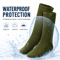 Chaussettes de randonnée et de trekking haut de gamme, imperméables, respirantes, écologiques, séchage rapide, pour la randonnée et le camping