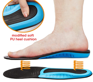 Semelles de sport et de course à pied en promotion avec coque en TPE, soutien de la voûte plantaire, semelles orthopédiques en mousse à mémoire de forme pour la correction - Product Image 5